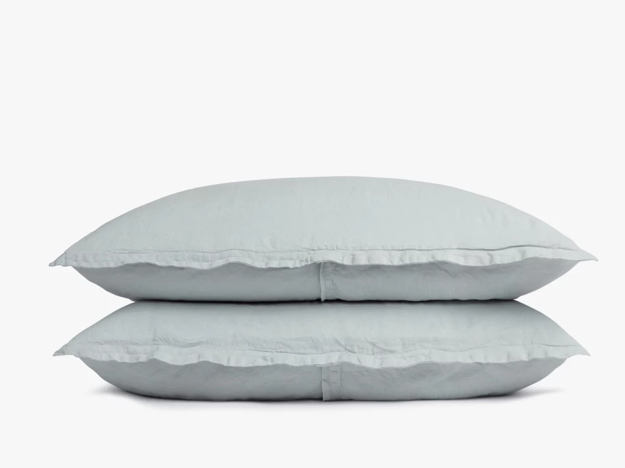 Parachute Linen Sham Set - Premium 100% Linen Pillowcases for Bedding