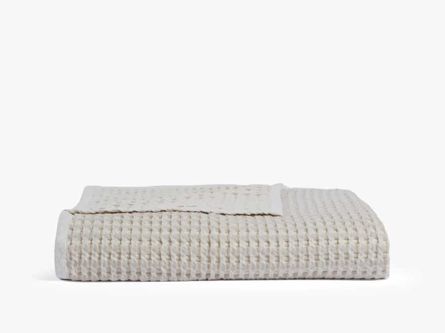 Parachute Organic Waffle Weave Bed Blanket - Luxurious, Breathable, and Eco-Friendly