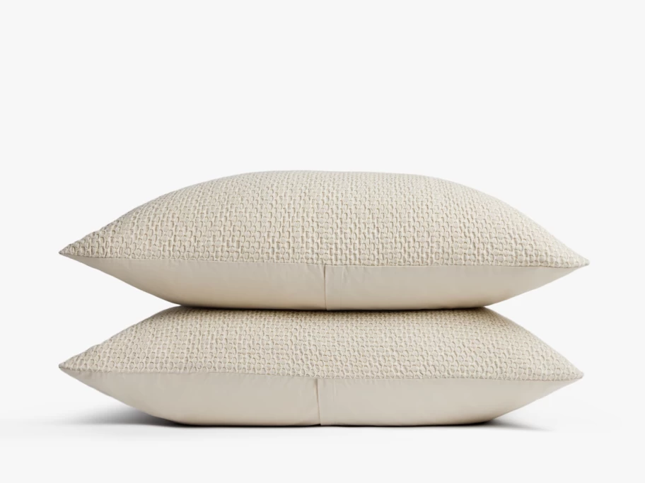 Parachute Lattice Sham Set - Premium Cotton Pillow Covers for Bedding