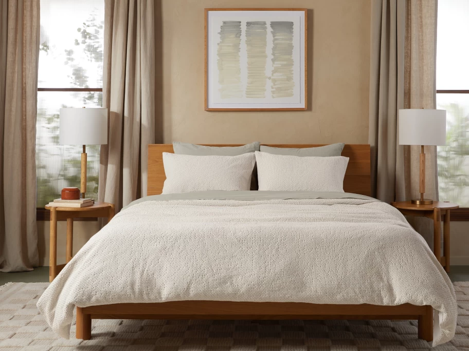 Parachute Lattice Duvet Cover - Premium Quality Cotton Bedding Set