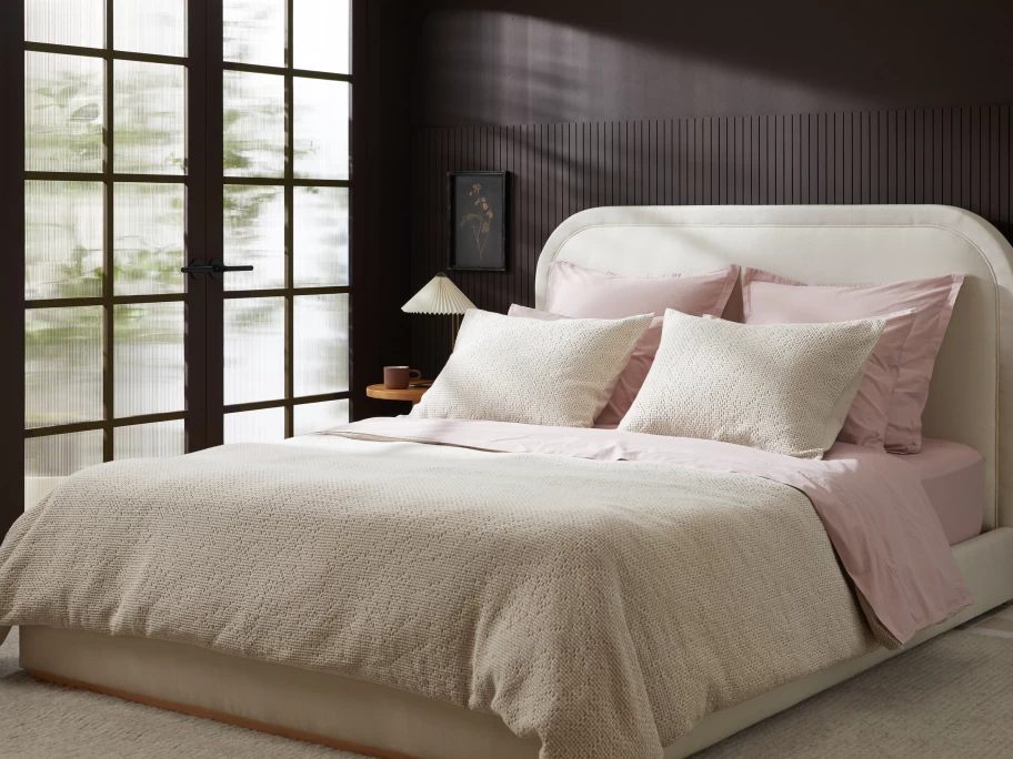 Parachute Lattice Sham Set - Premium Cotton Pillow Covers for Bedding