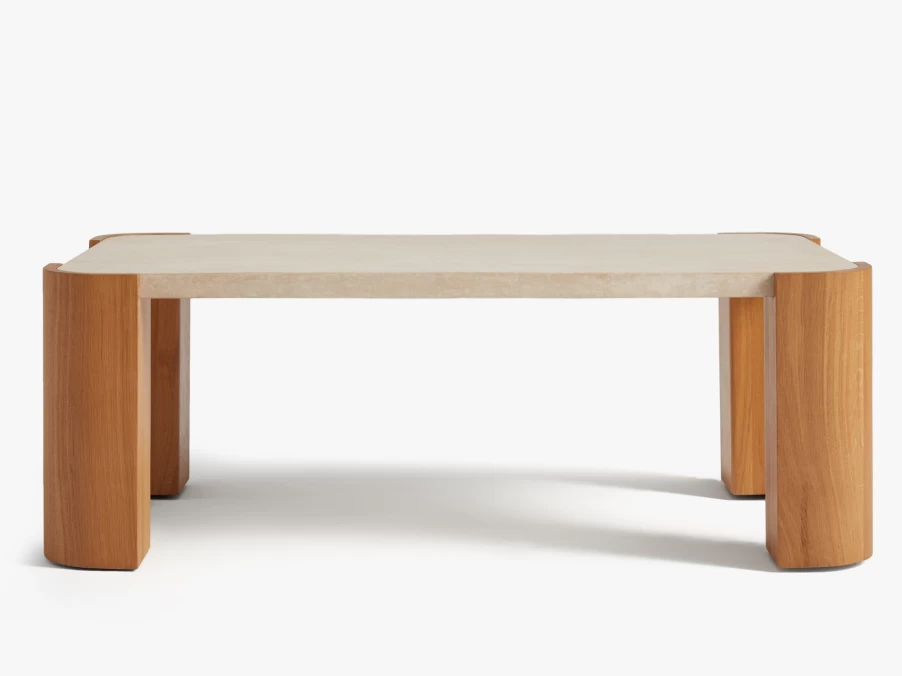 Parachute Strand Modern Wood Coffee Table - Stylish Living Room Furniture